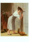 Fendi Peter; Das vorsichtige Stubenmädchen , 1834